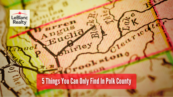 There's a lot of fun history and sights in Polk County. Here are 5 things about the area you won't find anywhere else.