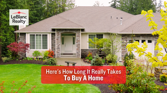 Buying a home is never an instant process. Here's how long you'll have to wait before you're a homeowner.