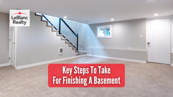 Finishing a basement is a big undertaking, but it can be a realistic goal by following these steps.