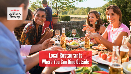 Enjoy the summer weather and a fantastic meal with these local restaurant patios.